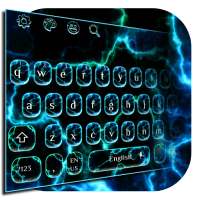 Neon Thunder Dark Keyboard on 9Apps