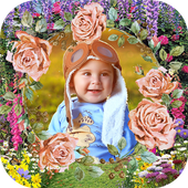 Awesome Garden Frame Photo application icon