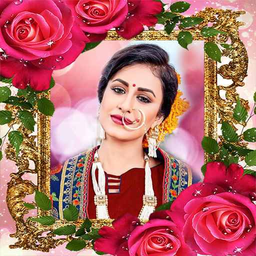 Rose Flower Photo Frame icon