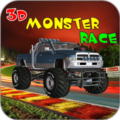3D Real Monster Truck Race icon