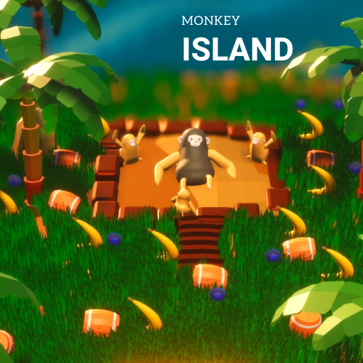 Super Monkey Kong Banana Island 3D Game 🐵🍌 icon