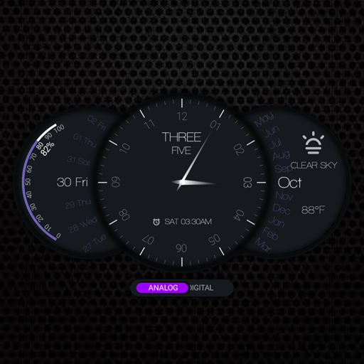 KWGT 2 in 1 Clock icon