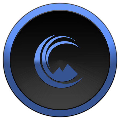 X Blue Dark Icon Pack icon