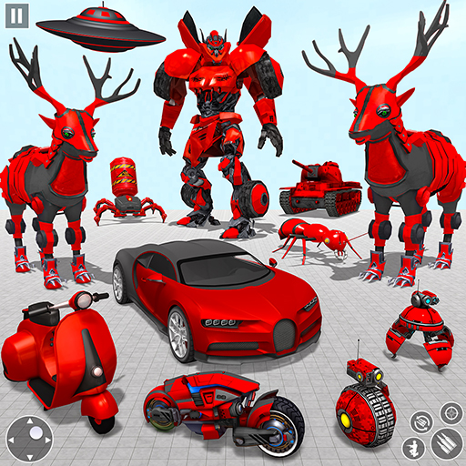 Deer robot car game:robot game icon