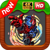 Kamen Hero Wallpaper HD Live icon