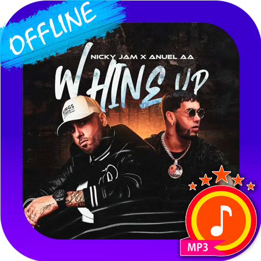 Nicky Jam x Anuel AA - Whine Up Songs Hits Music icon