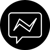 Black Messenger icon