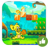 Adventure Jerry sponge jungle Run icon