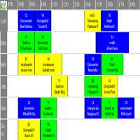 Emploi du temps pour etudiant on 9Apps