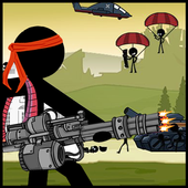Angry Stick Gun Fighter icon