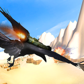 US Army Futuristic Robot: Crow Bird War Plane icon