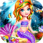 Mermaid Little Princess Bath icon