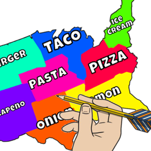 Throwing a Dart at a Map icon