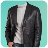 Man Fashion Jacket Photo Suit icon