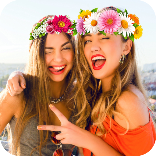 ikon Flower crown photo editor