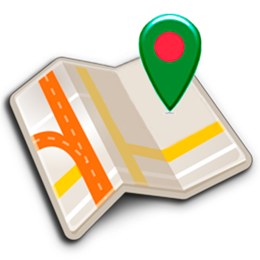 Map of Bangladesh offline icon