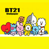 Cute BT21 Wallpapers HD Online icon