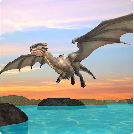 Flying Dragon Simulator: Free Dragon Game🐲🐉 icon