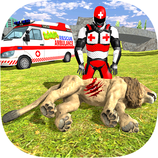 Light speed hero: Animal Rescue Robot Superhero icon