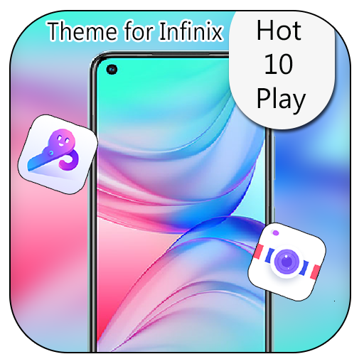 Theme for Infinix Hot 10 play icon