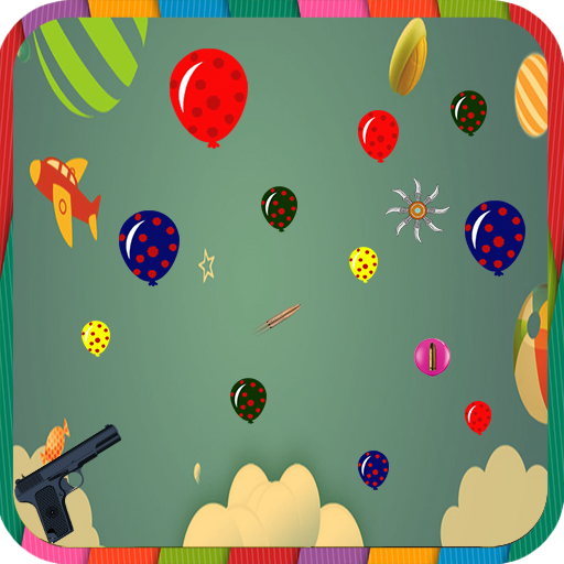 Balloon shooter icon