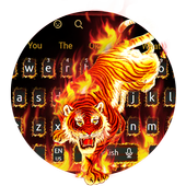 Tiger Flame Keyboard icon