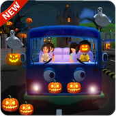 Halloween Baby Fun Bus Simulator 3D icon