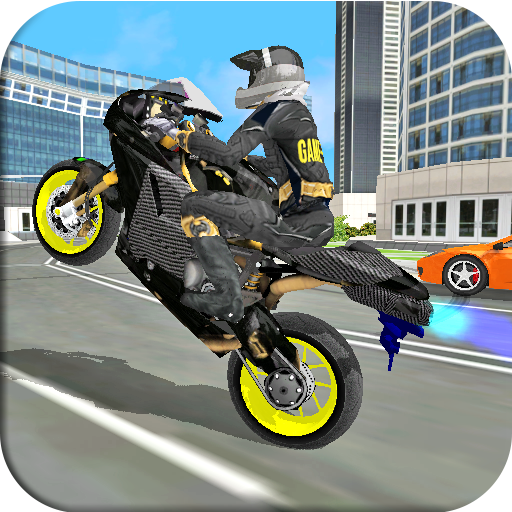 Motorbike Stunt Super Hero 3D icon