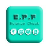 EPF Balance Check - PF Balance &amp; Passbook 2019 icon