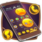 Denim Emoji Launcher icon