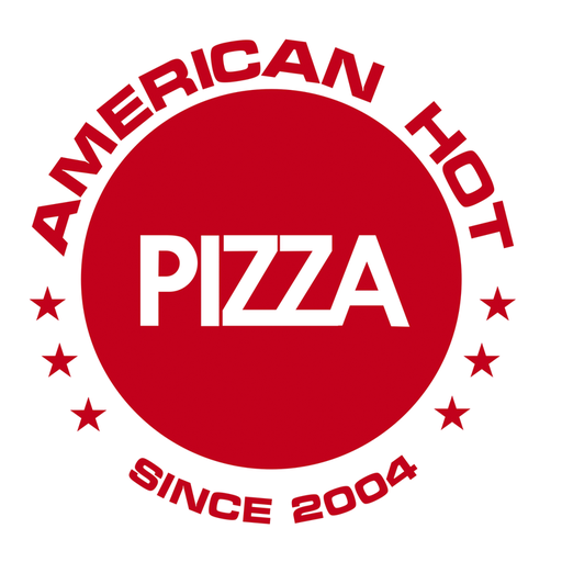 American hot pizza icon