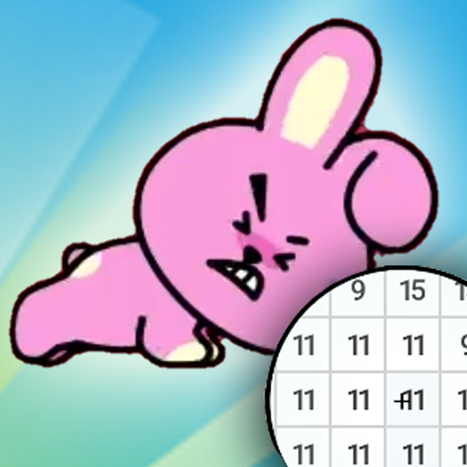 BT21 Pixel Art 2021 - Color by Number icon