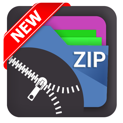 Unzip File Extractor - Open RAR 2018 ZIP file icon