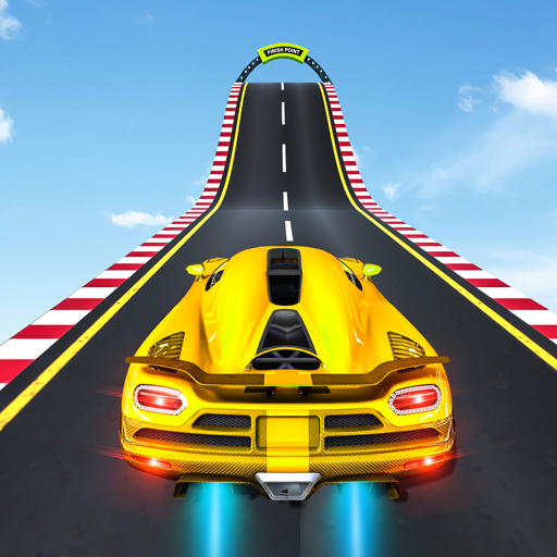Jet Car Ramp Stunt Games– Mega  Ramp GT Car Stunts أيقونة