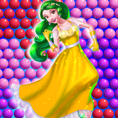 witch princess shooting icon