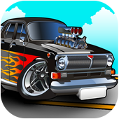 Hot rod icon