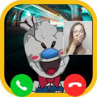 Video Call & Chat For Ice Scream : Simulator