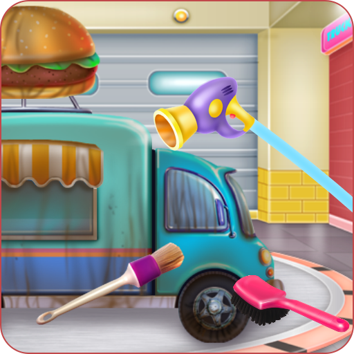 Street Food Truck Cleaning icon