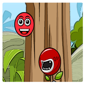Red Adventurer fun ball - Runner &amp; escape game icon