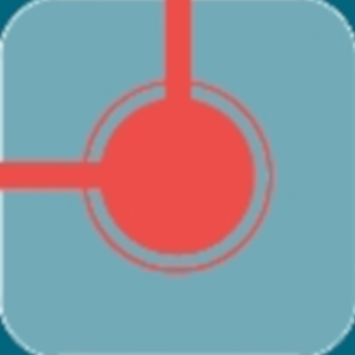Red &amp; Blue Dots Connect icon
