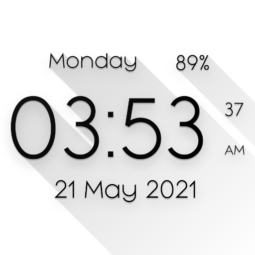 Digital Clock Live Wallpaper - All In One Clock icon