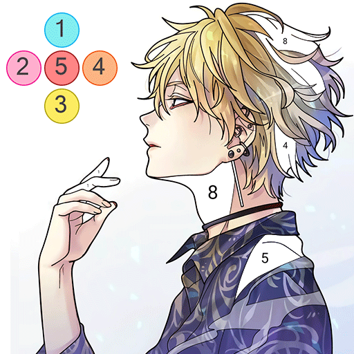 Anime Paint By Number أيقونة