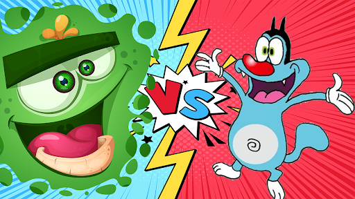 Oggy game : Oggy and the cockroaches Virus game screenshot 4