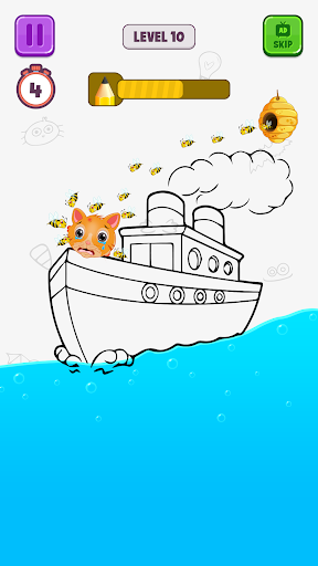 Save The Cat - Draw 2 Save screenshot 4