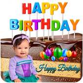 Name Photo on Birthday Cake on 9Apps