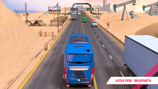 Highway Bus Racing - Bus Racer screenshot 1