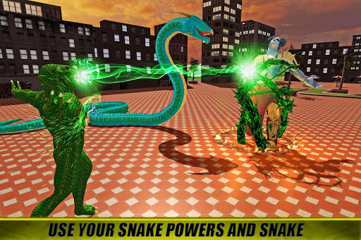 Anaconda Snake Hero City Battle Survival screenshot 11