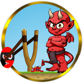 Fruit Knockdown Catapult Shooter icon