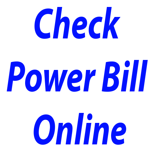 Power bill check online icon