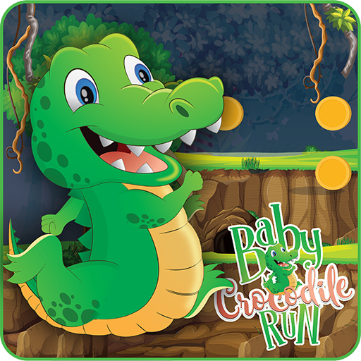 Kids Crocodile Run Adventure icon